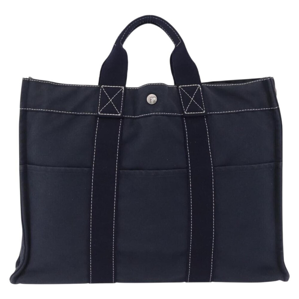 Hermes Fourre Tout Tote Canvas MM